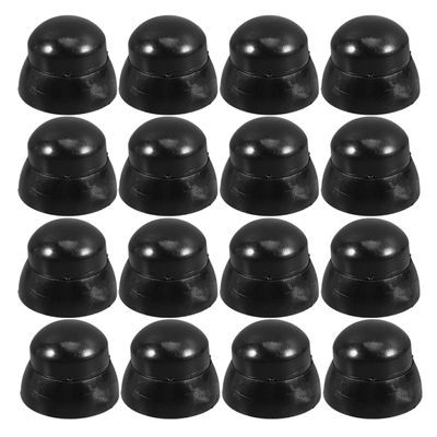 WESIEVYA 20pcs Plastic Nut Caps and Bolt Protective Covers for Playground Equipment, Black Screw Bolt Covers for M8/m10 Screws, Safety Hardware for s Play Sets