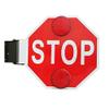 18" LED Stop Sign for School Buses - DC 12V/24V, Flashing Traffic Safety Light, Available in 1/2/4 Pcs, Electric Stop Signs for Public Safety view 1
