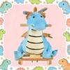 Dinosaur Rocking Soft Chair Toy, Kids Rocking Toy view 2