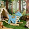 Dinosaur Rocking Soft Chair Toy, Kids Rocking Toy view 4