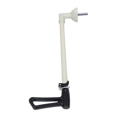 ARTIBETTER Universal Folding Scooter Push Handle Rod, Stroller Armrest Handle Bar Replacement for Wagons and Push Carts, Gray Scooter Accessory for Daily Travel