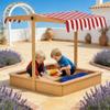Children Sand Play Station Outdoor, Kids Wooden Sandbox view 1