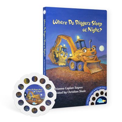 Moonlite Storytime Single Story Disc, Where Do Diggers Sleep at Night?