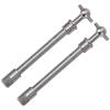 Julihai Stainless Steel Front Drive Shaft, CNC Machined RC Car Accessories for Better Control and Durability, with Shockproof and High Pressure Resistance, for Axial SCX24 90081 1 24 RC view 2