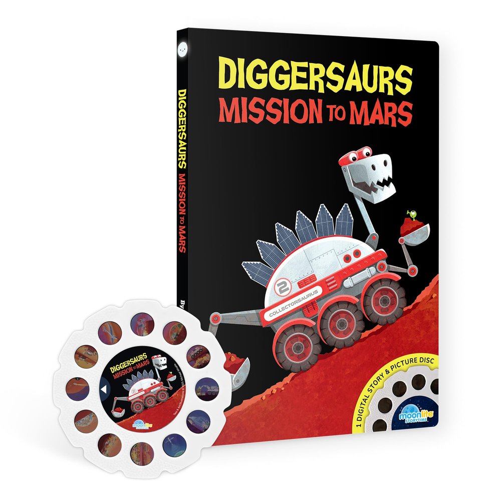 Moonlite Storytime Single Story Disc, Diggersaurs Mission to Mars