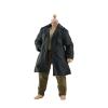 1/12 Action Figure Clothes,Two-Piece Set for 6" Strong Male Action Figures,1:12 Scale mininature Clothing Suit. (Long Trench Coat 3-Piece Set) view 1
