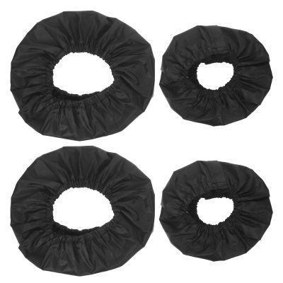 LOPUNER 4pcs Wheel Cover for Baby Stroller - Wheelchair Front & Rear Tire Protector - Noise Reducing & Anti-Scratch for Bassinet Pushchair Pram Outdoor Trip