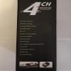 4 Channel 2.4GHz RC Controller with Receiver for Cars, Crawlers, Boats and Tanks, Black view 2