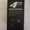 4 Channel 2.4GHz RC Controller with Receiver for Cars, Crawlers, Boats and Tanks, Black view 3