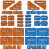 40K 11th Edition Neoprene Terrain Area Footprints Barren view 4