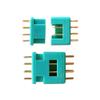 5 Pairs MPX Connector 6 Pin Multiplex Plug Plated Pin 30Amp Male Female Connector Compatible with RC Aircraft view 1