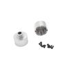 RC Modifications Spare For WLtoys 104001 104002 1/10 Metal Upgrade Modified Differential Housing Remote Control Crawler Car Upgrade Parts Accessories view 2