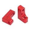 2Pcs Metal Servo Mount Servo Fixed Bracket Stand for Tamiya TT02 XV01 TB03 TT-02 XV-01 TB-03 1/10 RC Car Upgrade Parts(Red) view 3