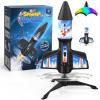 ZeroPhear Rocket Launcher for Kids, 200 ft Self Launching Motorized Rocket Toy with LED and Safety Parachute Land, 2-Altitude Launch, USB Rechargeable, Outdoor Toys Gift for Boys Ages 8-13 view 1