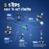 ZeroPhear Rocket Launcher for Kids, 200 ft Self Launching Motorized Rocket Toy with LED and Safety Parachute Land, 2-Altitude Launch, USB Rechargeable, Outdoor Toys Gift for Boys Ages 8-13 view 2