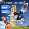 ZeroPhear Rocket Launcher for Kids, 200 ft Self Launching Motorized Rocket Toy with LED and Safety Parachute Land, 2-Altitude Launch, USB Rechargeable, Outdoor Toys Gift for Boys Ages 8-13 view 4