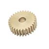 UDKHALSJ Gear Pinion, Engine,0.6M 99T 60.6mm OD 5mm Thickness Brass Cylindrical .6 Module 99 Teeth Straight Flat Spur Shaft Hardware(3.17mm bore) view 4
