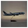 ALHROEUO Miniature Scale 43CM 1 130 for B787 Aircraft Model with Wheel & Light Resin Airplane Collection Souvenir Flying Toy Game Kits(with Lights) view 1