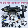 Lower Hull Shell Assembly Replacement Part Compatible with UDI923 PRO RC Jet Boat, Hull Body Accessory view 3
