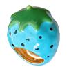 diyebof Unique Enameled Fruit Rings Colorful Rings Lightweight Jewelry Accessory for Fashionable Women and Parties (Blue Strawberry) view 4