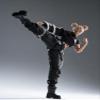 1/12 Scale Black Short-Sleeve Work Pants Set for 6" Body Action Figure, Action Doll Clothes for Women Action FiguresNo Figure view 2