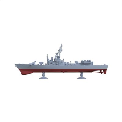 MRY-SFW 158S 1/2000 DE-1040 Garcia Class Frigate Full Hull Resin Warship Military Ship Model Hobby Collection Unassembled Unpainted