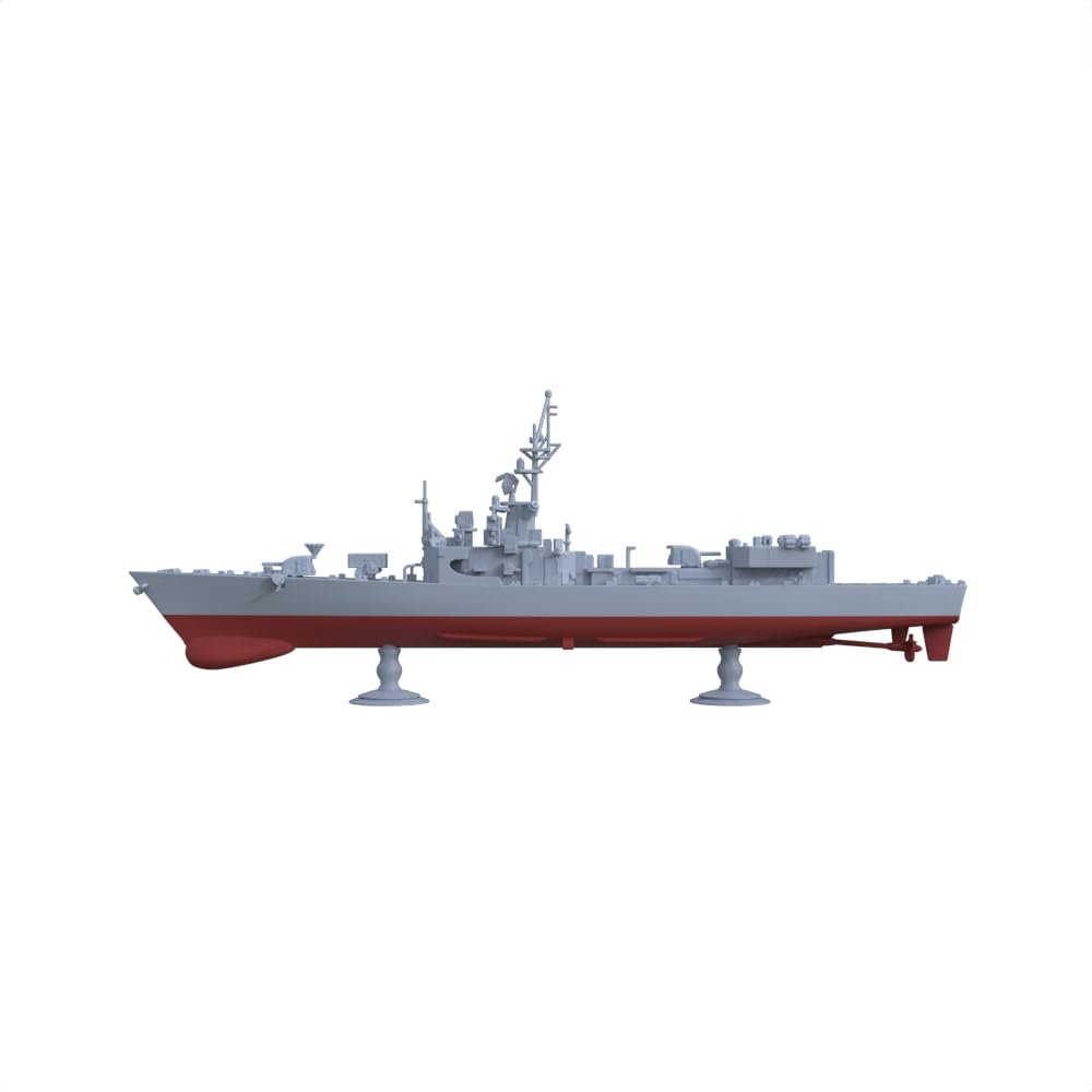 MRY-SFW 158S 1/2000 DE-1040 Garcia Class Frigate Full Hull Resin Warship Military Ship Model Hobby Collection Unassembled Unpainted