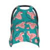 Obstetrical Nurse Cervix Baby Car Seat Cover & Breastfeeding Nursing Cover - Breathable Stretch Fabric Multi-Use Nursing Cover for Breastfeeding view 2