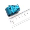 AQWBTYD Compatible with WLtoys 144001 RC Car Upgrade Spare Parts Metal Front Rear Wave Box Shell 144001-1254 RC Assortment(Blue) view 2