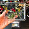 MLKOSS Simulation Alloy Aircraft Model 1:100 Alloy US Army OH-6A Cayuse Helicopter Model Accessory view 2