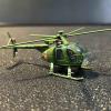 MLKOSS Simulation Alloy Aircraft Model 1:100 Alloy US Army OH-6A Cayuse Helicopter Model Accessory view 4