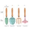 Colorful Gardening Set, Sturdy Metal Head Tools for Little Gardeners, Real Gardening Equipment for Learning Plant Care, Outdoor Play & Backyard Fun view 3