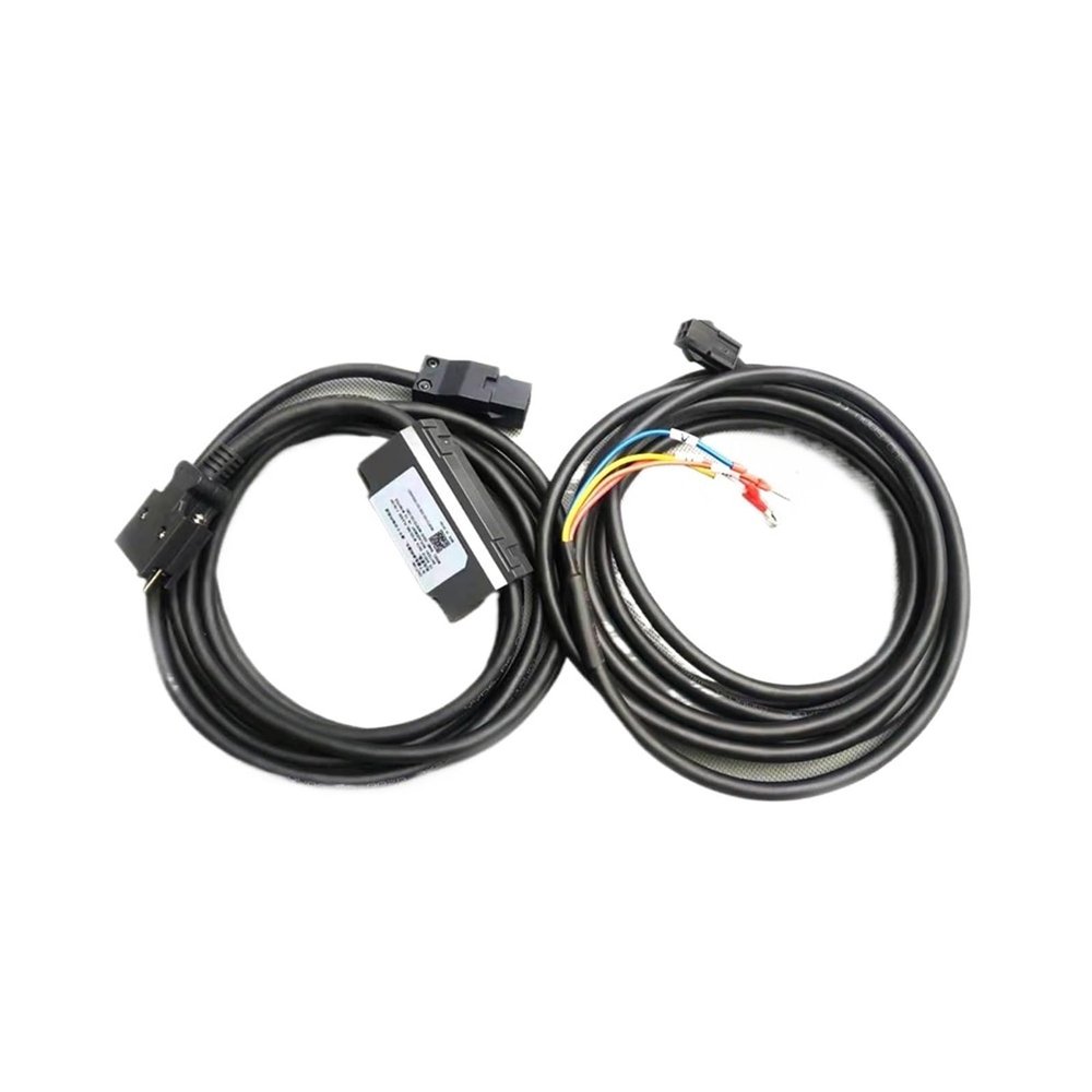 AWPMPX3EP 1PCS Servo Motor Absolute Value Power Cable ASD-ABPW0003 ASD-ABPW0005 Encoder Cable ASD-A2EB0003 ASD-A2EB0005 for A2 Series(Power Cable,8M)