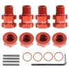 4PCS Wheel Hex Hub Adapter for Arrma Senton Granite 4X4 3S Upgraded Spare Part, 14mm to 17mm view 1