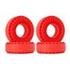 Silicone Rubber Insert Foam 118-122mm, Compatible for 1.9" Wheel Tires 1/10 RC Crawler(Red) view 2