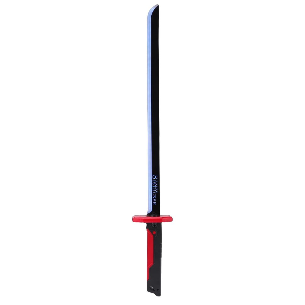 Electric Sword Kids Toy LED Light Up Mist Spray Interactive Play Sword for Indoor Outdoor Imaginative Play ABS Plastic 71cm