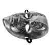 Beaupretty Vintage Full Face Halloween Mask Silver Venetian for Men and Women Scary Costume Party Mask for Masquerade Balls and Halloween Cosplay view 1