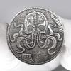 1937 Liberty Octopus Hobo Coin Pendant Pouch - US Liberty Eagle Novelty Lucky Coin Morgan Coin Challenge Coin Commemorative Coin Ring Jewelry Bag view 2
