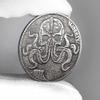 1937 Liberty Octopus Hobo Coin Pendant Pouch - US Liberty Eagle Novelty Lucky Coin Morgan Coin Challenge Coin Commemorative Coin Ring Jewelry Bag view 3