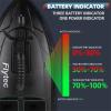 Fishing Bait Boat 500m Remote Control Bait Boat Dual Motor Fish Finder 1.5KG Loading with LED Light for Fishing,Black,12000Ah view 3