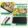 31.5" x 31.5" Mahjong Mat for Table with Carrying Bag Bright Lemon Floral Pink Non-Slip Noise-Reducing Game Mat for Mahjong Poker Dominoes Board Games view 4