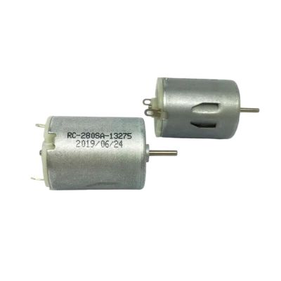 RC-280SA-13275 Motor DC 6V 7.4V 12V 9050RPM High Speed Mini 24mm Round Electric Motor DIY Toy Car Boat Models 1Pcs