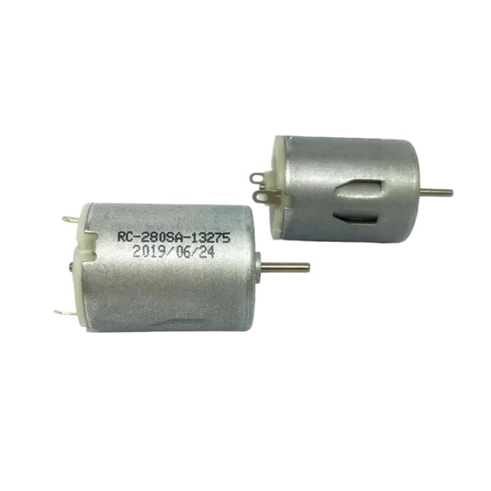 RC-280SA-13275 Motor DC 6V 7.4V 12V 9050RPM High Speed Mini 24mm Round Electric Motor DIY Toy Car Boat Models 1Pcs