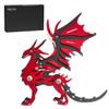 3D DIY Mechanical Metal Dragon Assembly Model Kit, 100+PCS Magical Pterosaur Fantasy Creature Dragon Puzzle Model, Collectible Desk Ornament Gift for Teens & Adults view 1