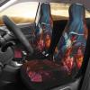LPLSNWS Hummingbird Patterned, Durable Car Seat Covers, 2-Pack Suitable for Passenger Cars, Trucks, Commercial Vehicles, and Marine Seats view 3