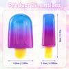 1Pc Ice Cream Squishy Fidget Toys,Slow Rising Squeeze Sensory Toys,Stress Anxiety Relief Squishies for Kids Adults,Summer Party Favors Easter Basket Stuffers Classroom Rewards(Blue-Purple) view 2