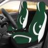 LPLSNWS Flag of Pakistan Patterned, Durable Car Seat Covers, 2-Pack Suitable for Passenger Cars, Trucks, Commercial Vehicles, and Marine Seats view 3
