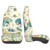 LPLSNWS Cute Little Baby Dinosaur Patterned, Durable Car Seat Covers, 2-Pack Suitable for Passenger Cars, Trucks, Commercial Vehicles, and Marine Seats view 4