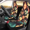 LPLSNWS Heart Crush Flower Patterned, Durable Car Seat Covers, 2-Pack Suitable for Passenger Cars, Trucks, Commercial Vehicles, and Marine Seats view 3