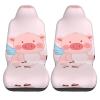LPLSNWS Cartoon Flying Pig Patterned, Durable Car Seat Covers, 2-Pack Suitable for Passenger Cars, Trucks, Commercial Vehicles, and Marine Seats view 2